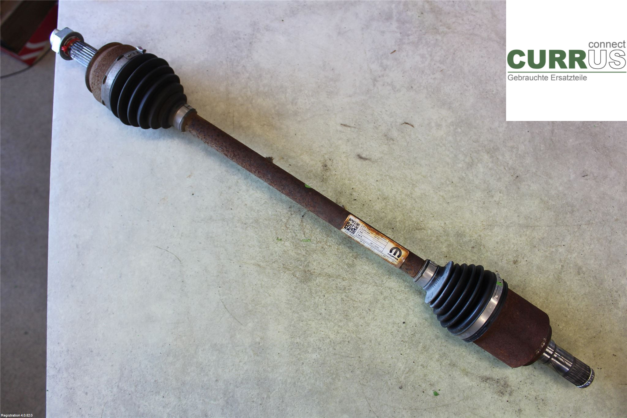 FIAT 500    07 Front axle assembly (4WD) 52182454 463 48 460