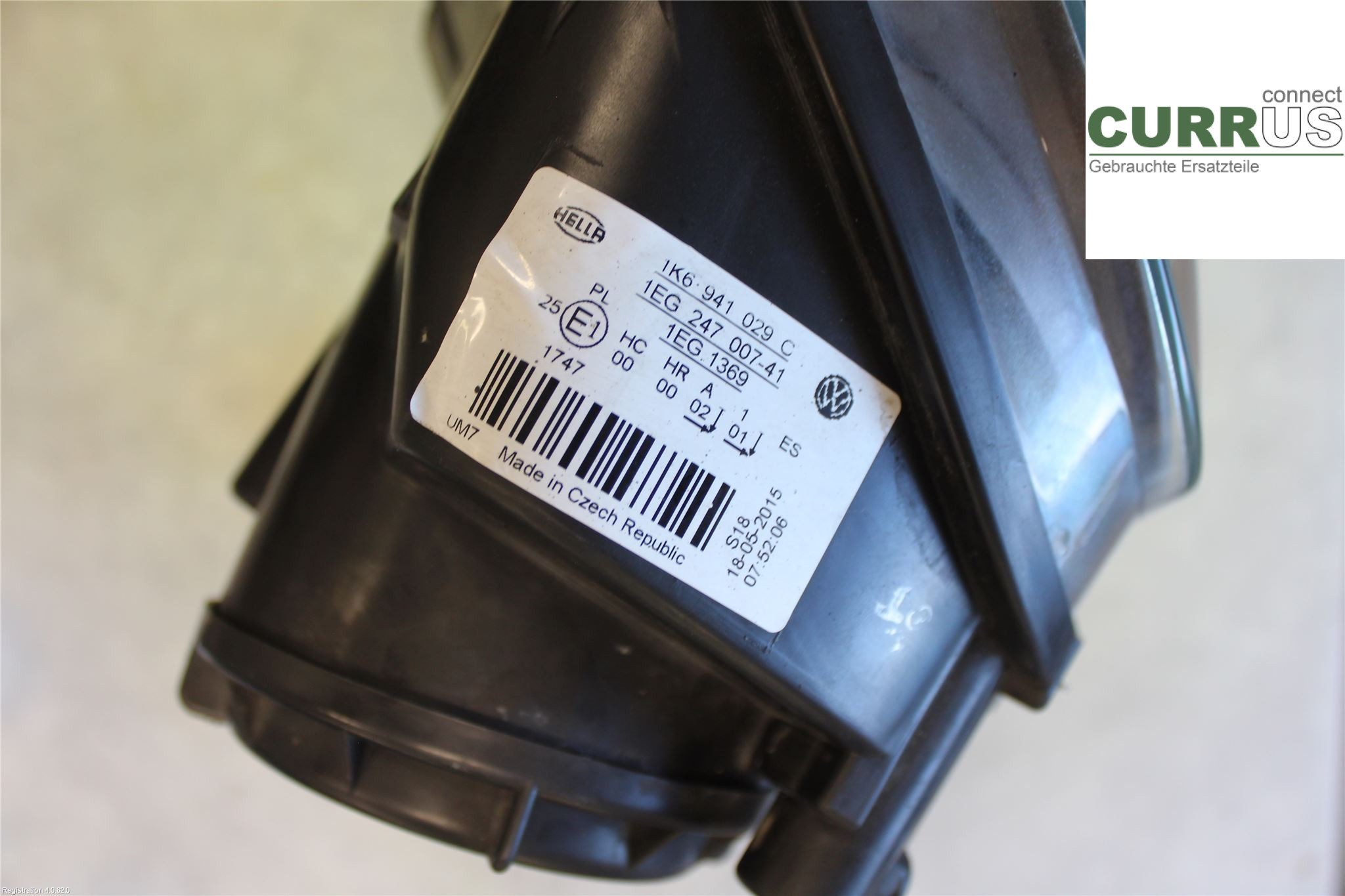 VW GOLF V      04-09 Manual gearbox (4-speed) 1K6 941 029 C  BGU
