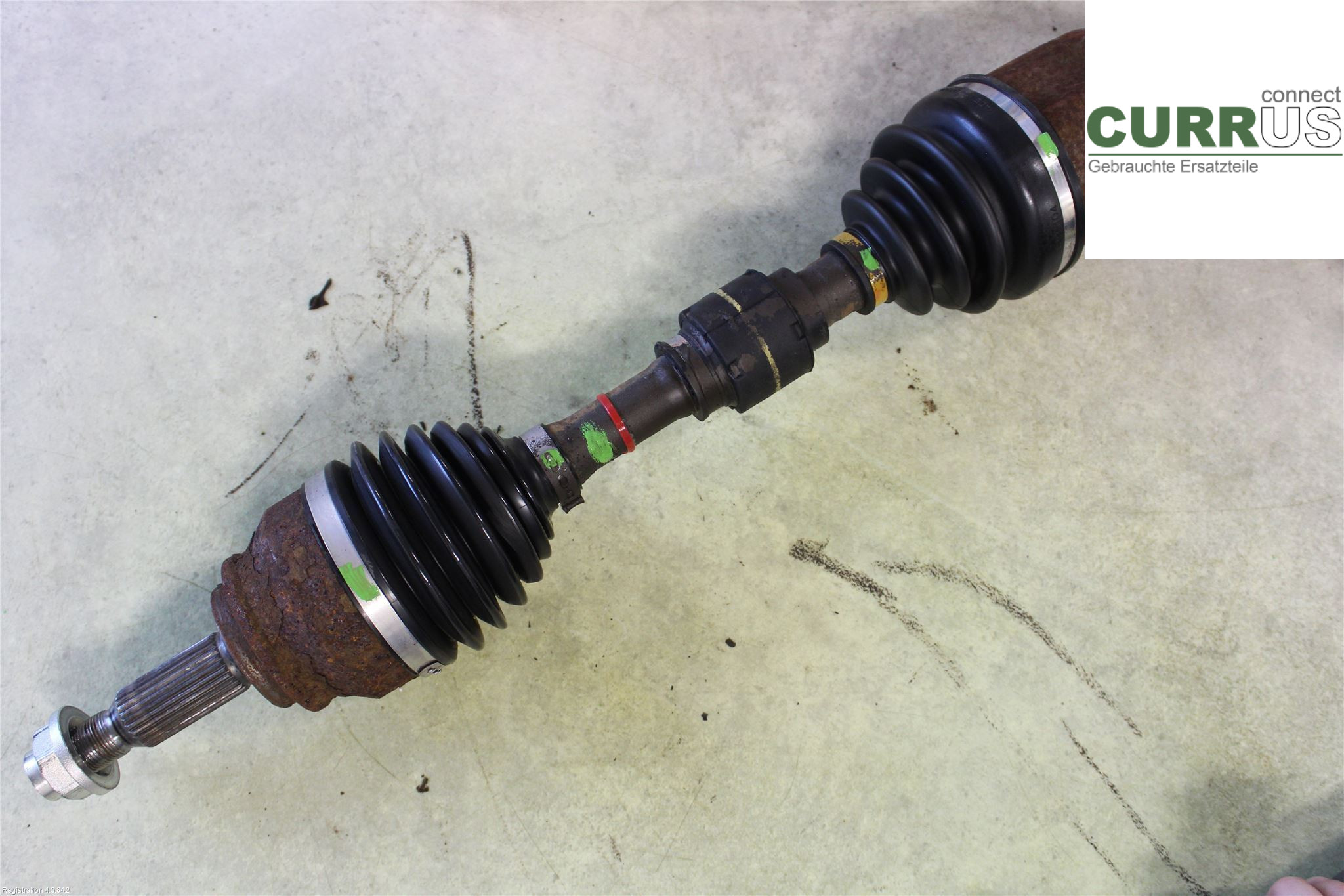 MITSUBISHI ASX 10-22 Front axle assembly (4WD) 3815A491 2.3L 4N14