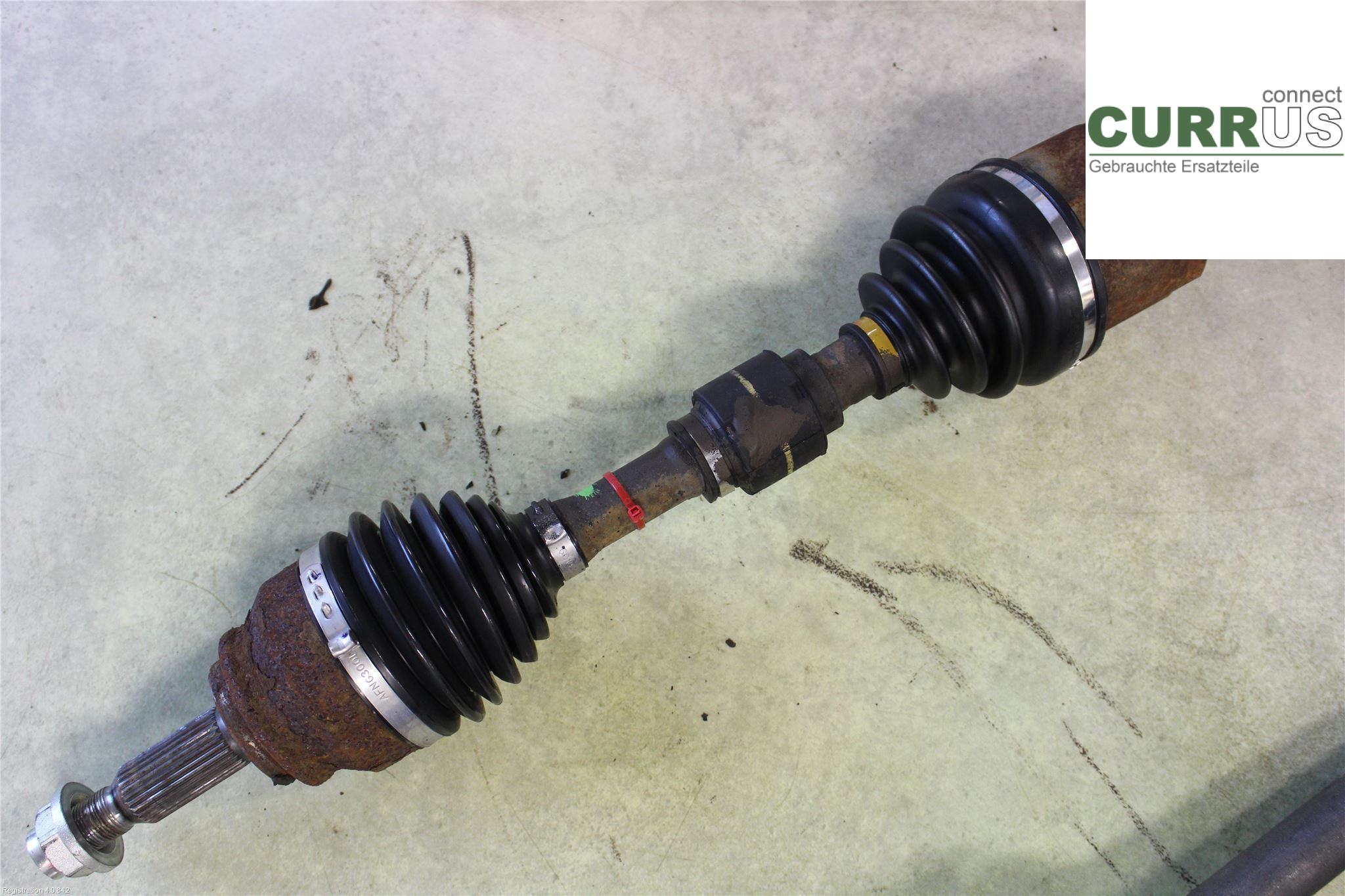 MITSUBISHI ASX 10-22 Front axle assembly (4WD) 3815A491 2.3L 4N14