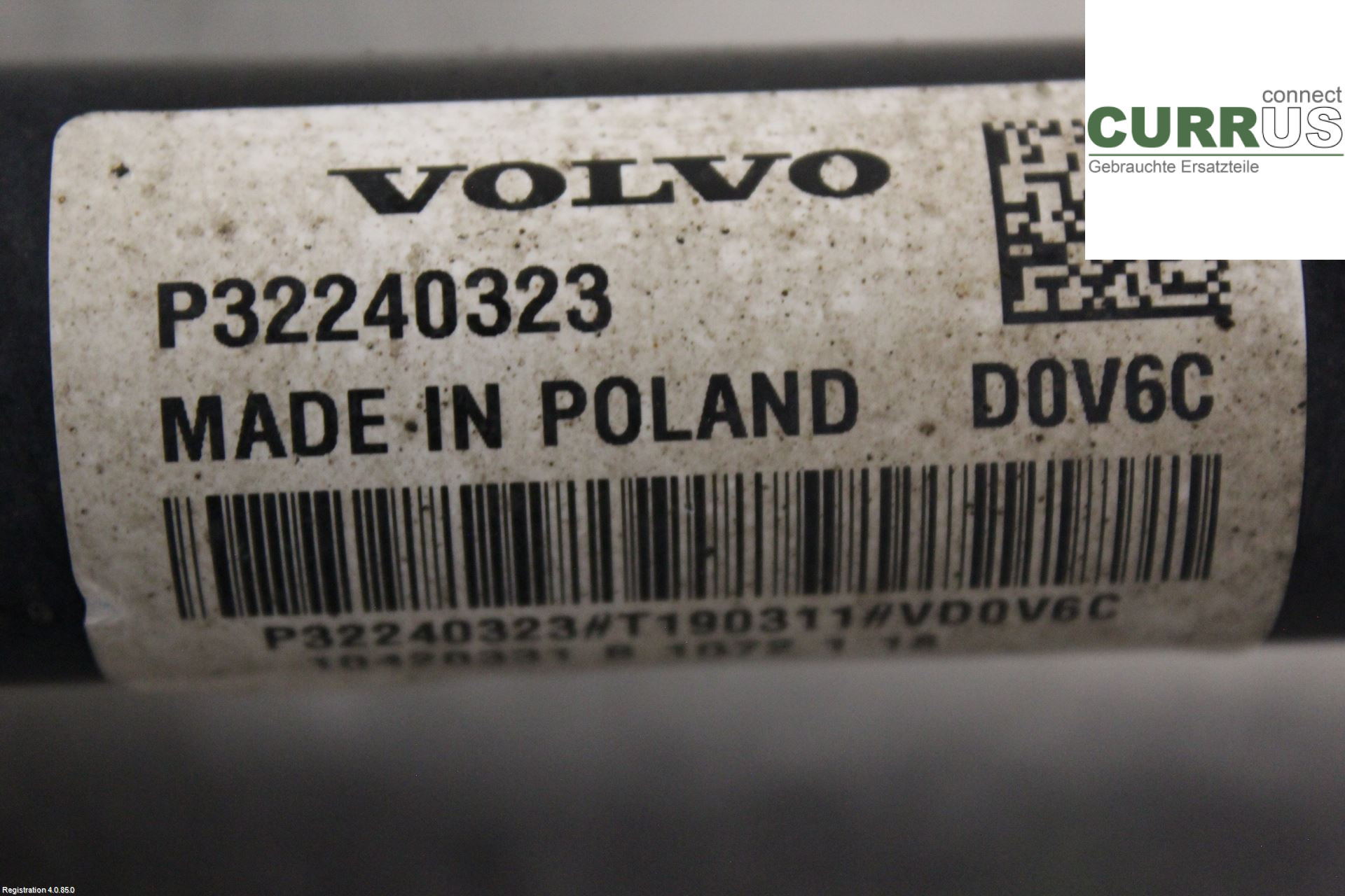 VOLVO V60 CROSS COUNTRY 19- Transmission parts 36003640 D4204T14
