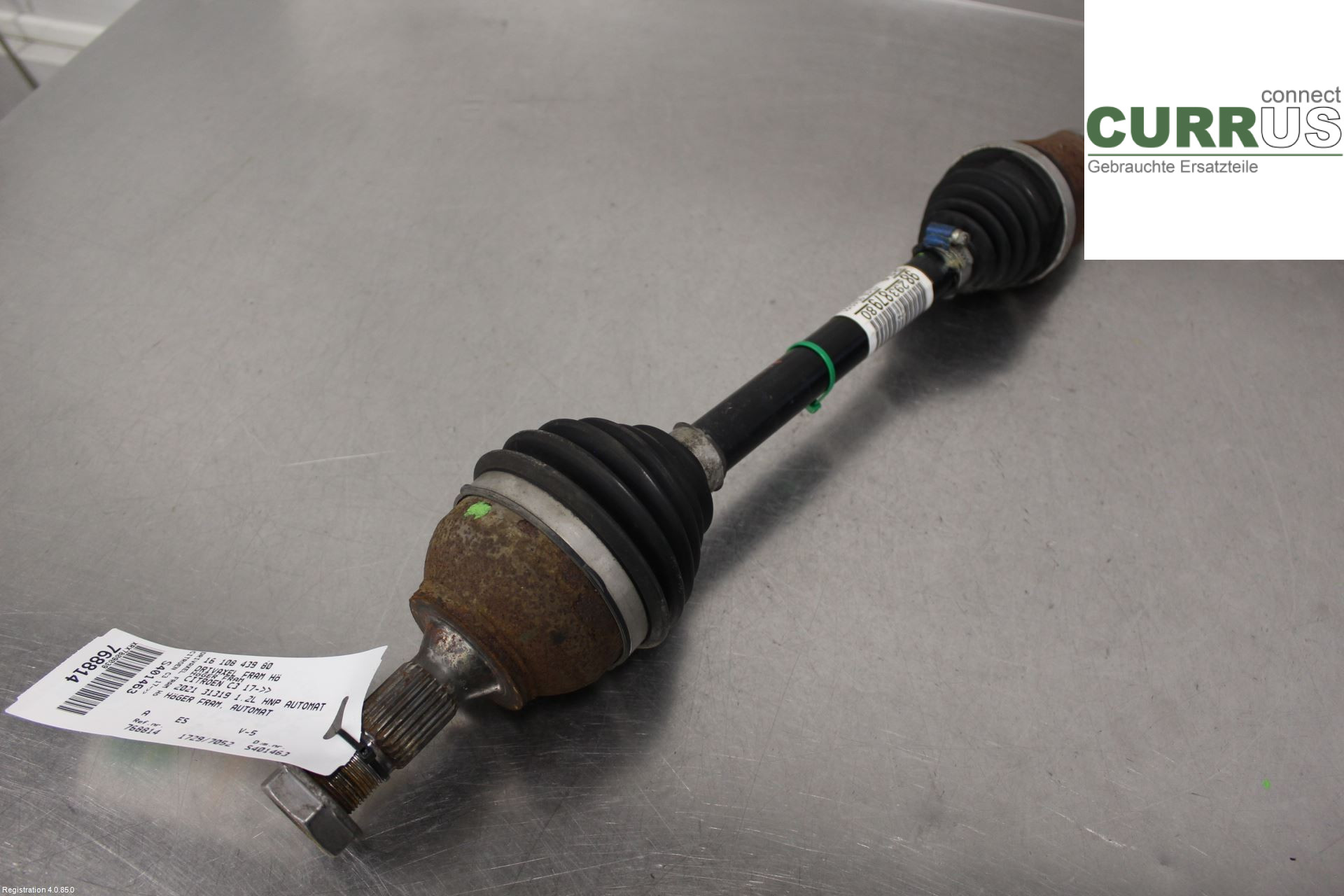 CITROEN C3 17-24 Części układu napędowego 16 108 439 80  1.2L HNP