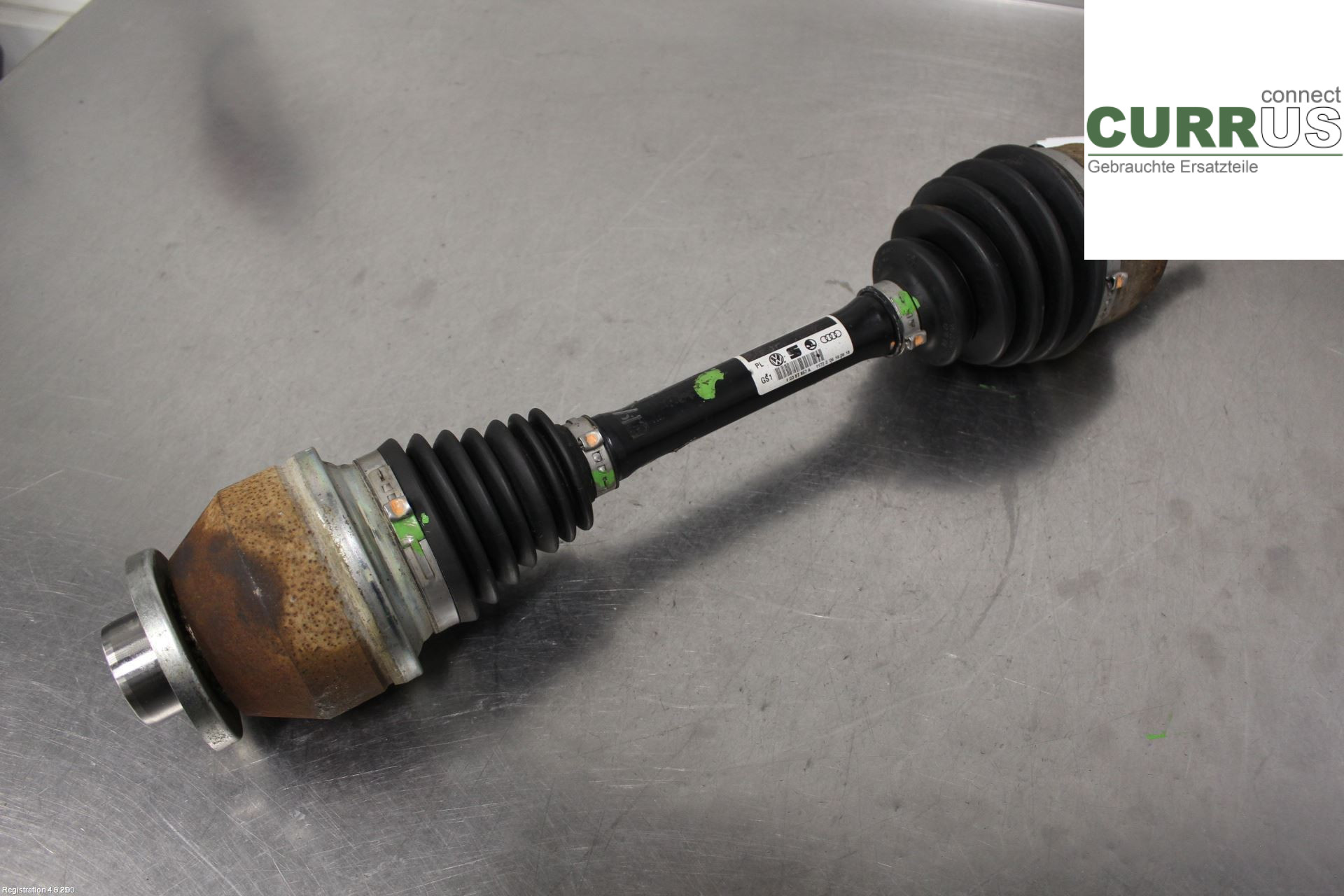 VW TRANSP/CARAVELLE 16- Front axle assembly (4WD) 7E0 407 451 MX 2.0L CXHA