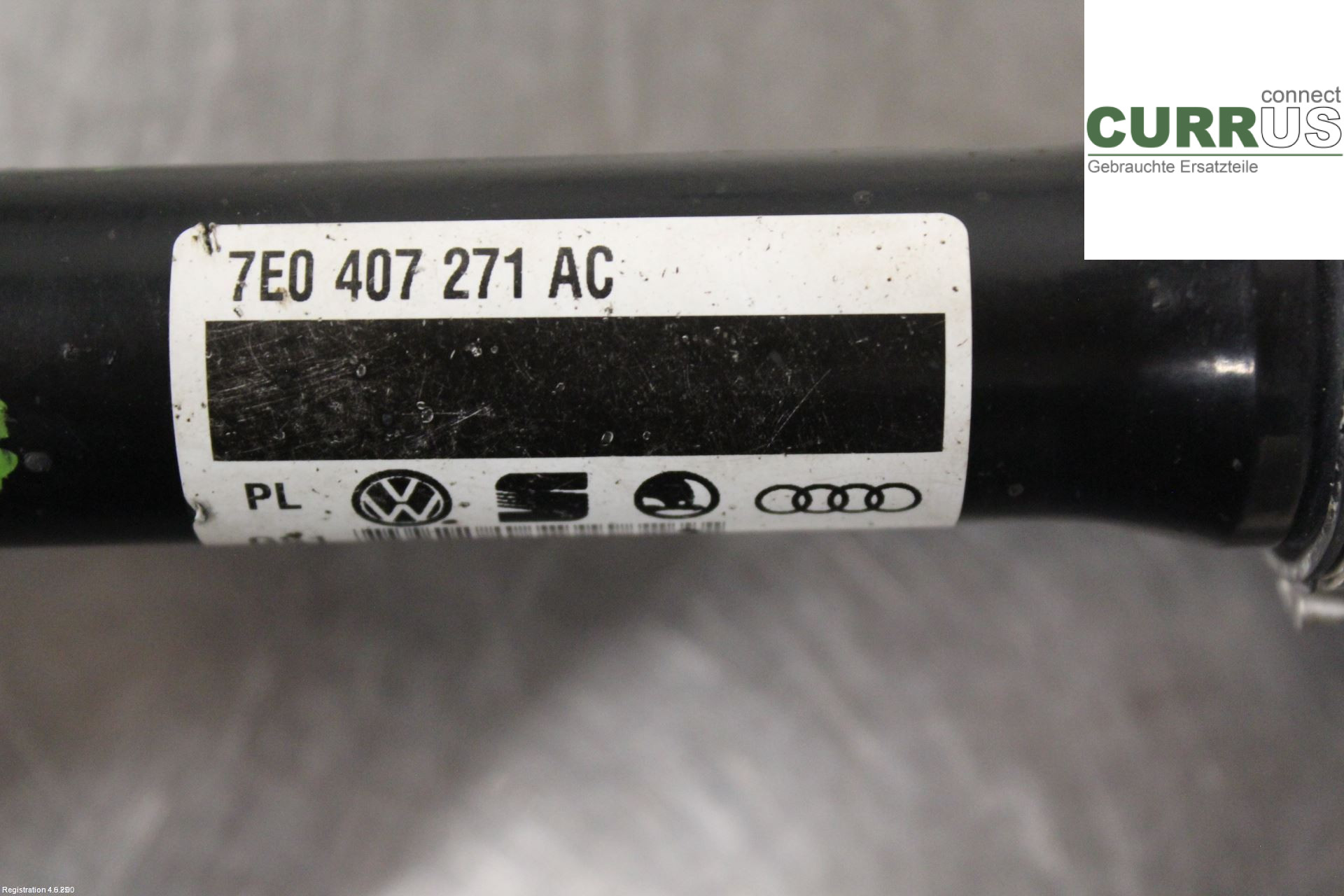 VW TRANSP/CARAVELLE 16- Front axle assembly (4WD) 7E0 407 451 MX 2.0L CXHA