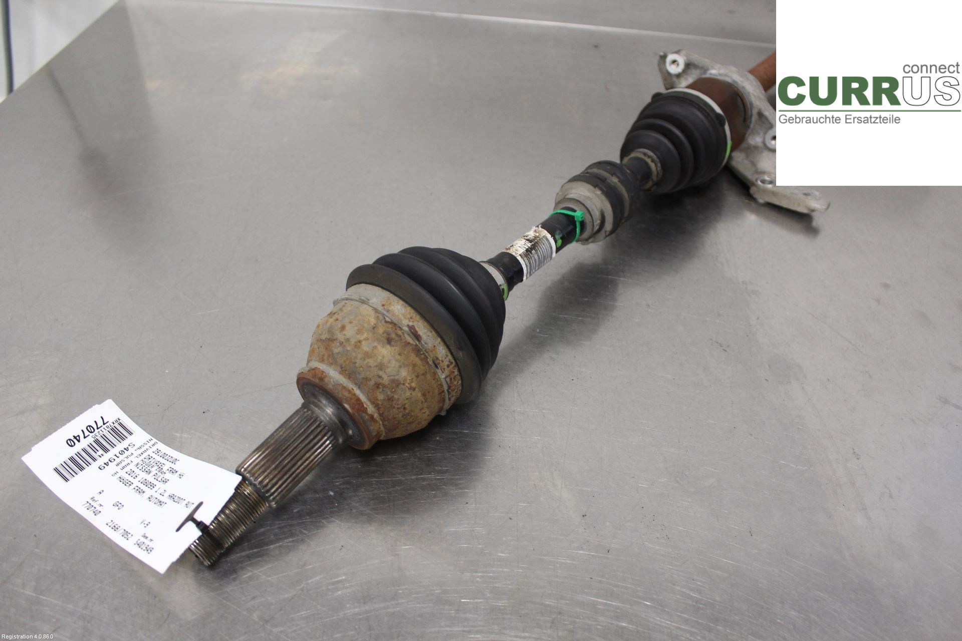 NISSAN PULSAR Transmission parts 391003ZU0C 1.2L HRA2DDT