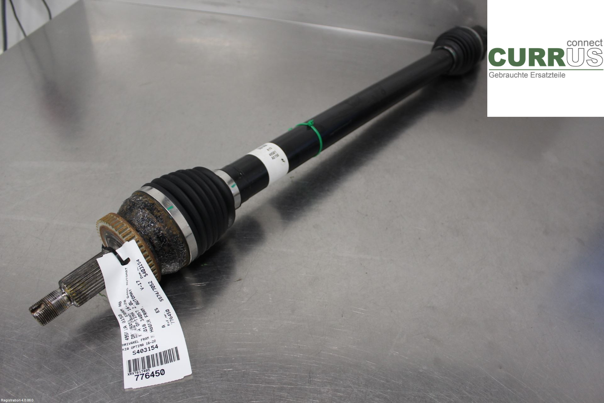 KIA OPTIMA  16-20 Transmission parts 49501A 8150  2.0L G4NG