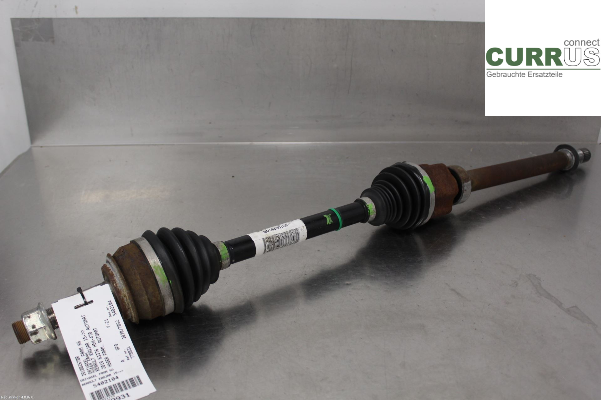 RENAULT KADJAR  15- Pièces de transmission 391002670R H5H-470