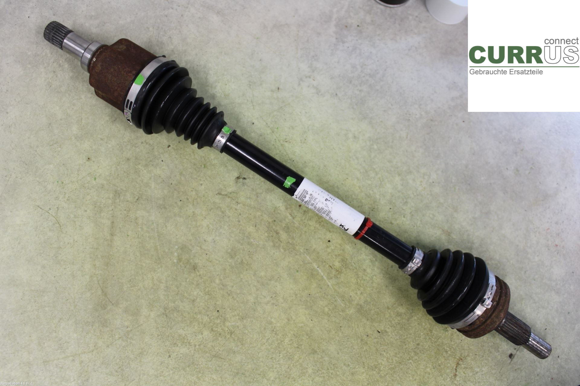 PEUGEOT 308  14-21 Front axle assembly (4WD) 1610205580 1.2L HNP