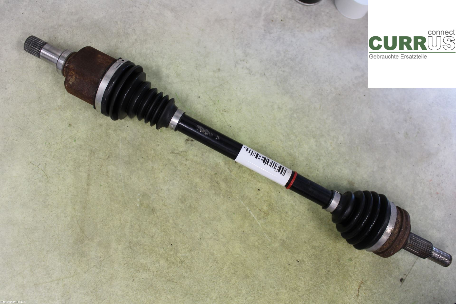 PEUGEOT 308  14-21 Front axle assembly (4WD) 1610205580 1.2L HNP