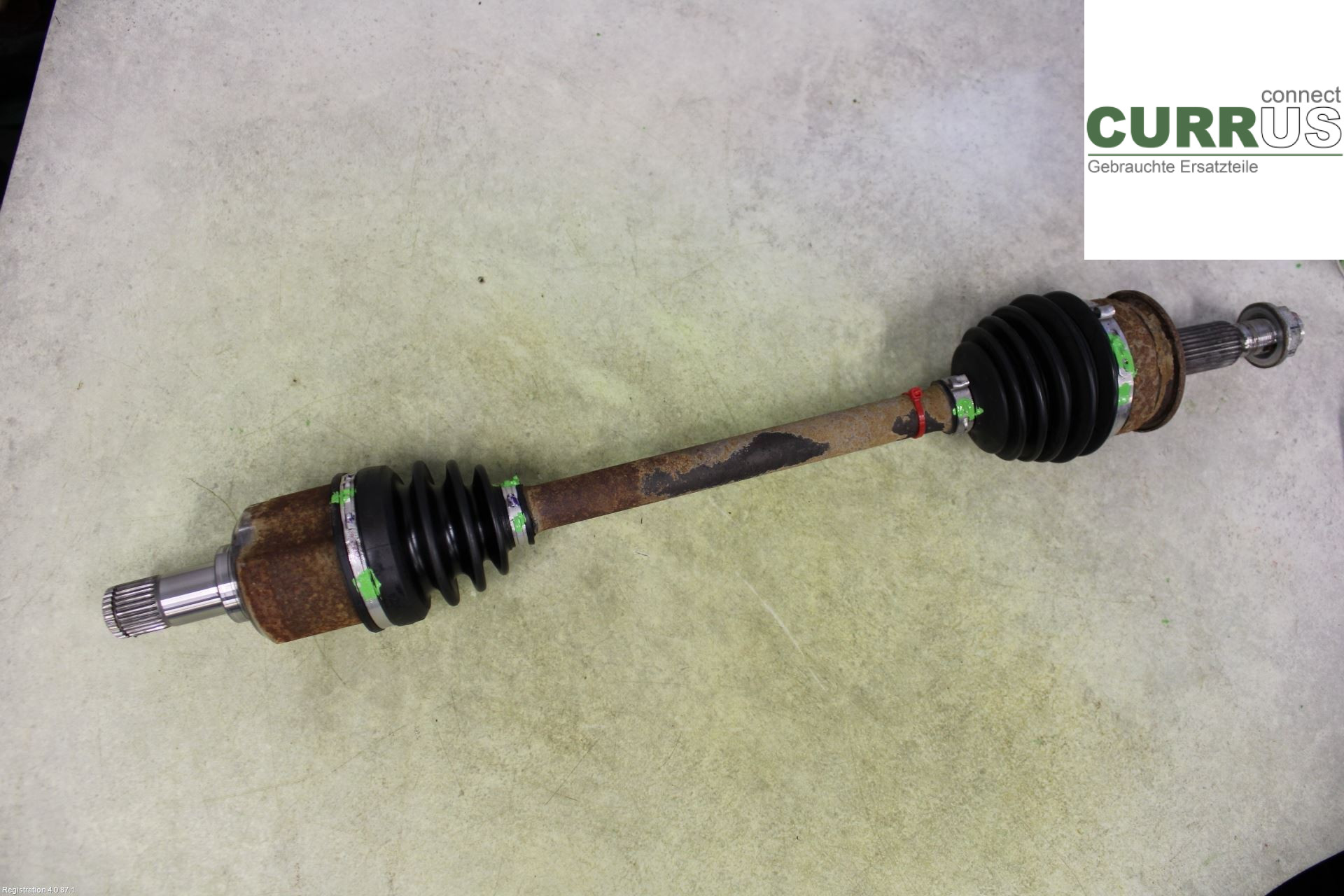 MITSUBISHI OUTLANDER 13- Front axle assembly (4WD) 3815A941 2.4L 4B12