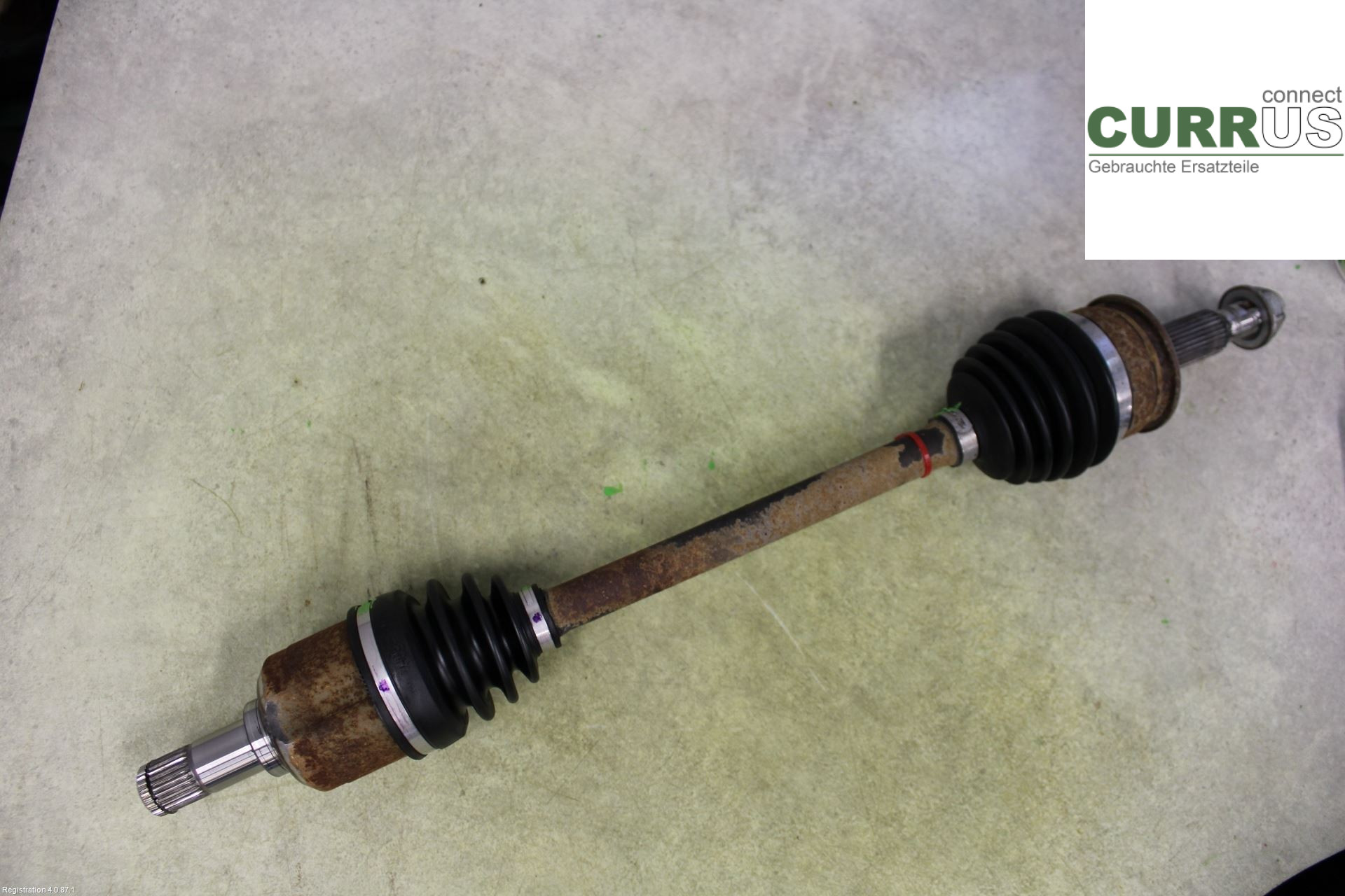 MITSUBISHI OUTLANDER 13- Front axle assembly (4WD) 3815A941 2.4L 4B12