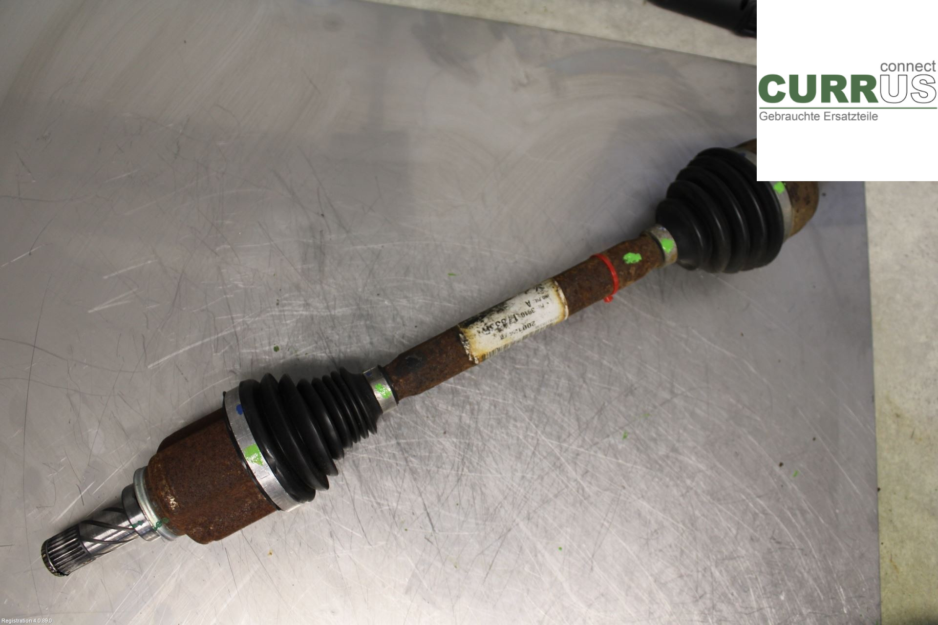 RENAULT KANGOO/E-TECH III 21- Front axle assembly (4WD) 391017833R 1.5L K9K-872