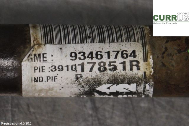 RENAULT TRAFIC  15- Front axle assembly (4WD) 391017851R M9R-710