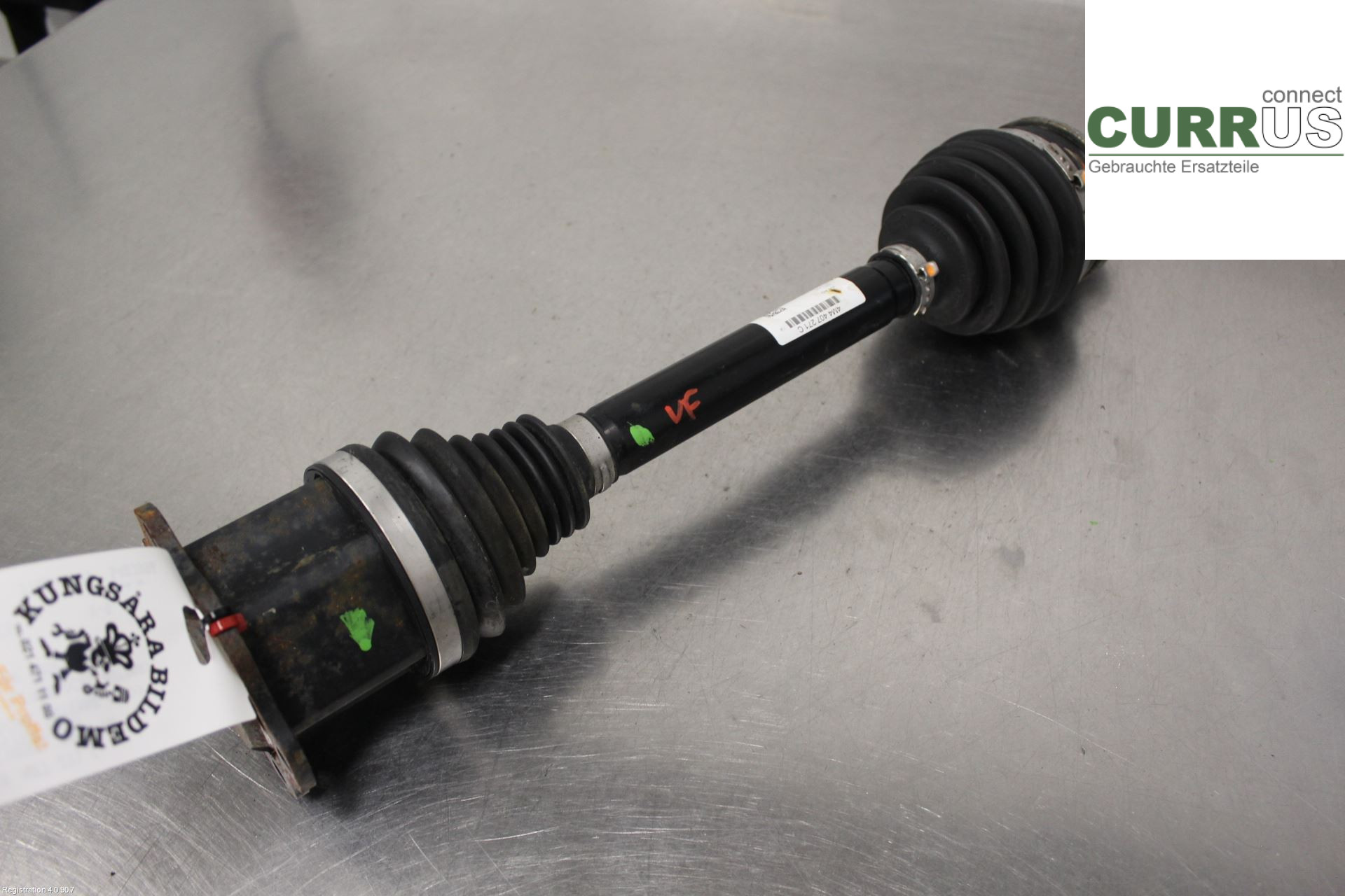 PORSCHE CAYENNE 03- Front axle assembly (4WD) PAB 407 271 C DCBE