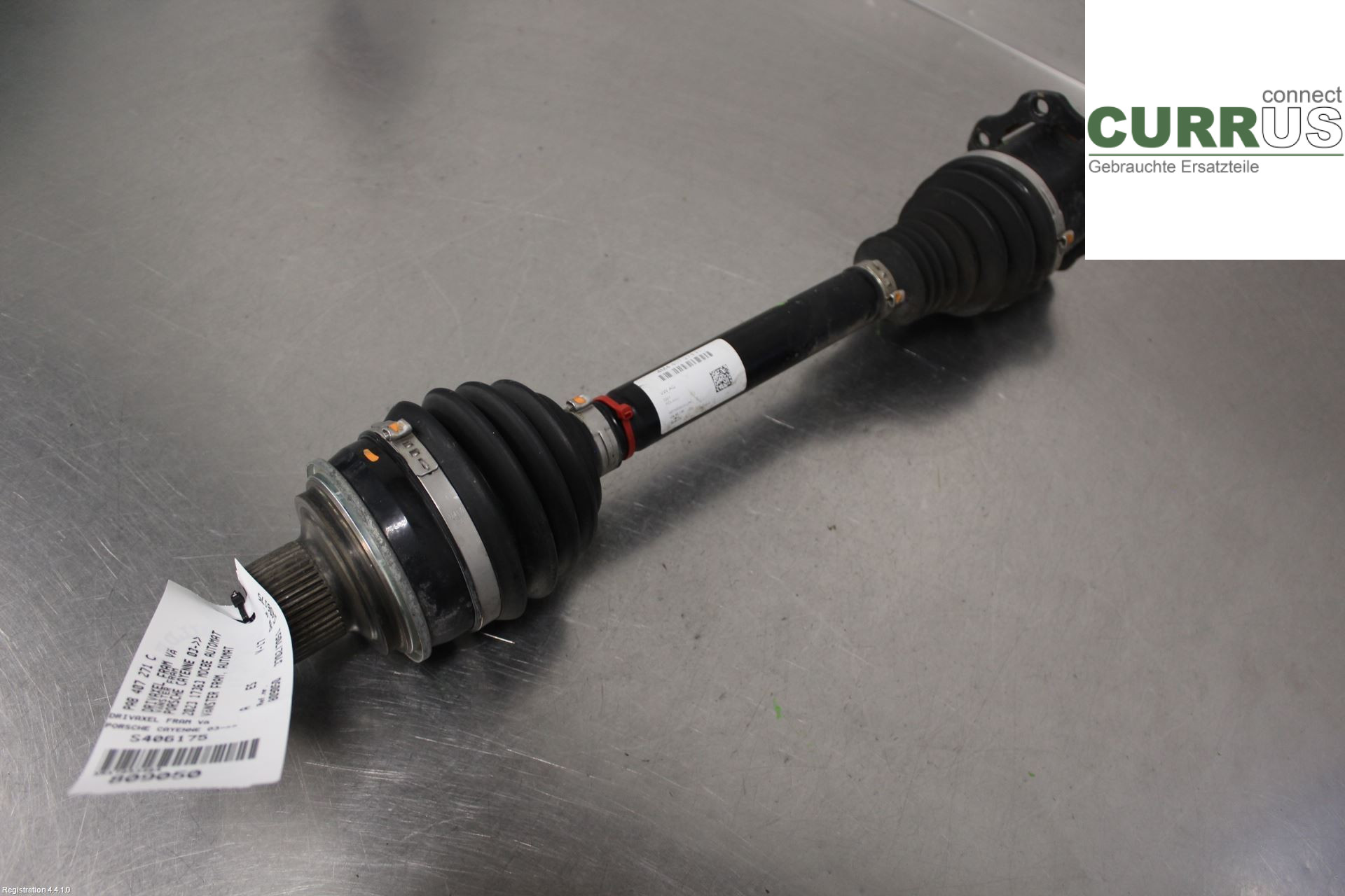 PORSCHE CAYENNE 03- Front axle assembly (4WD) PAB 407 271 C MDCBE