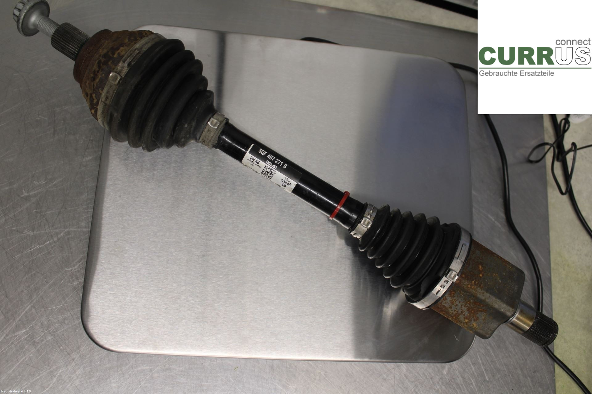 AUDI A3/S3 8Y  21- Front axle assembly (4WD) 5QF407271B DGEA