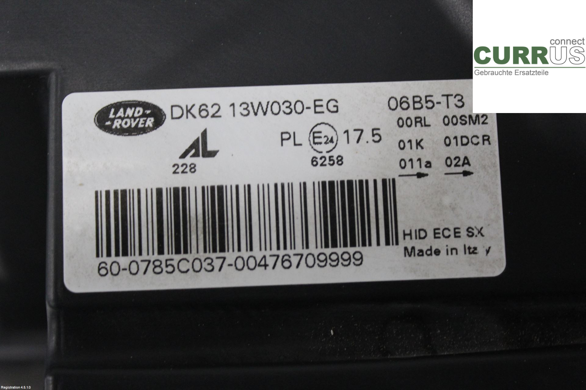 LANDROVER R.ROVER SPORT 14-22 Manual gearbox (4-speed) LR090488 306DT