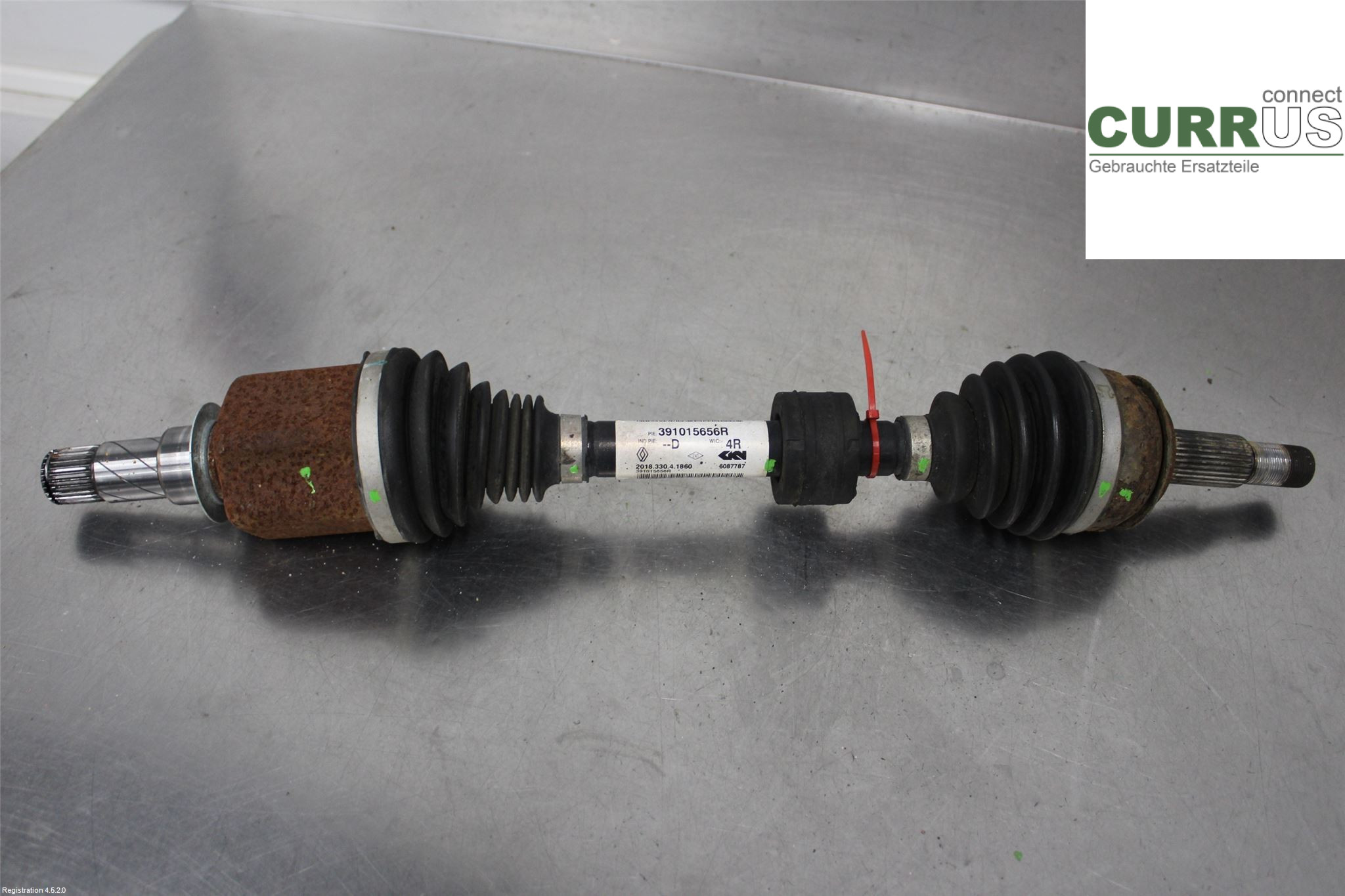 RENAULT KADJAR  15- Forakselsamling - 4WD 391015656R H5H-470