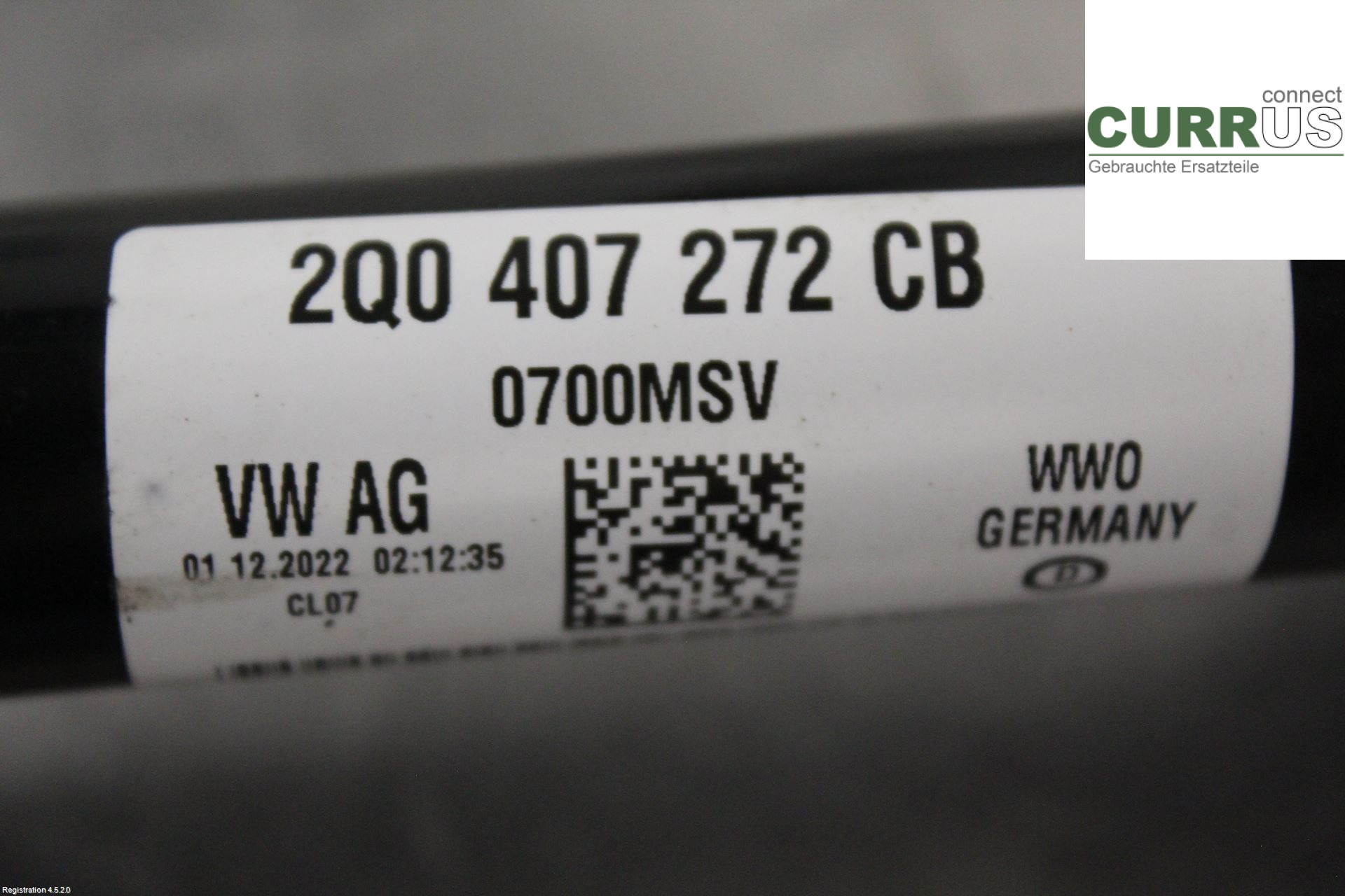 SKODA SCALA  19- Transmissionsdele 2Q0407272CB DLAA
