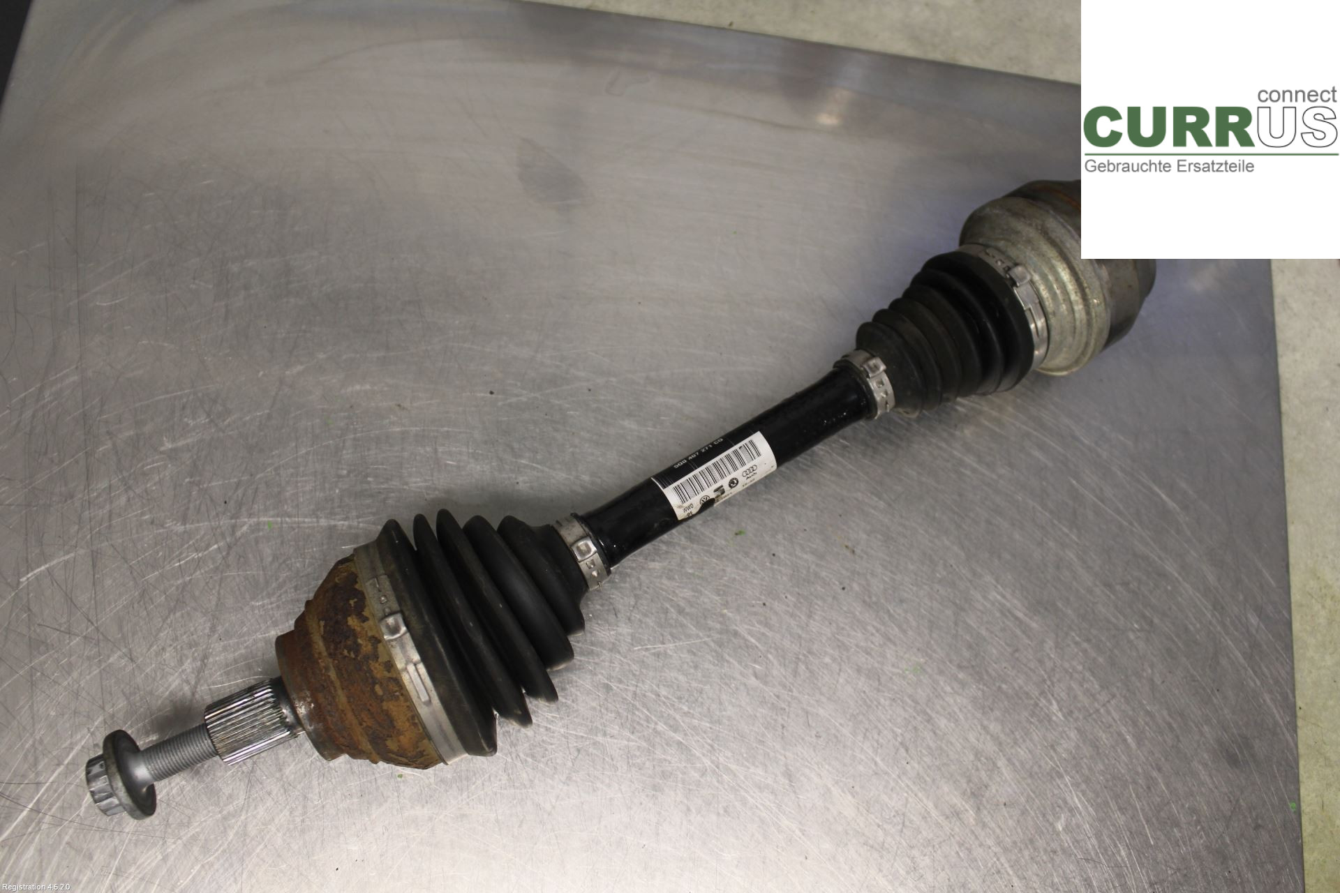 VW GOLF/E-GOLF VIII  20- Front axle assembly (4WD) 5Q0407271EA DNFG