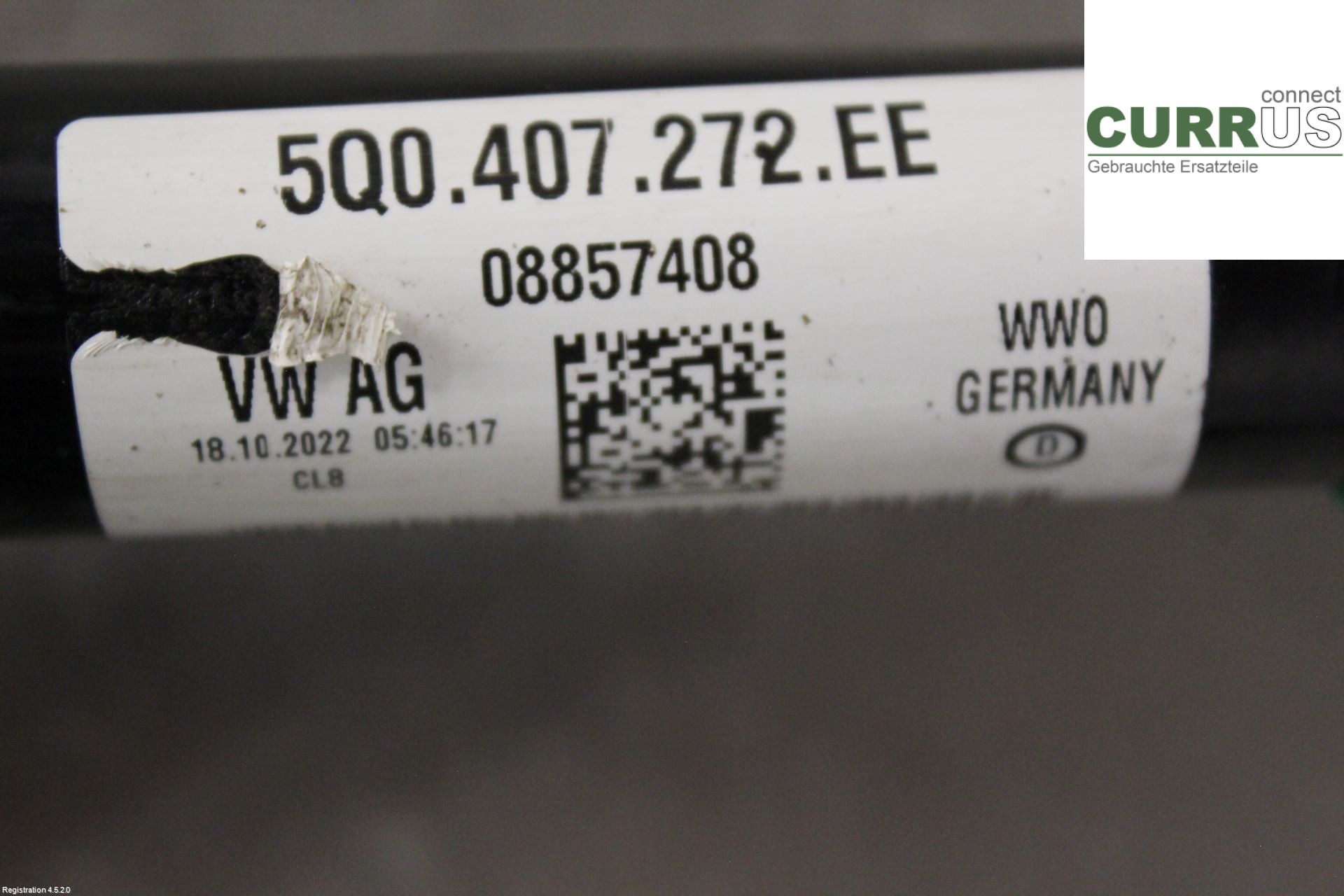 AUDI A3/S3 8Y 21- Transmission parts 5Q0407272EE DFYA