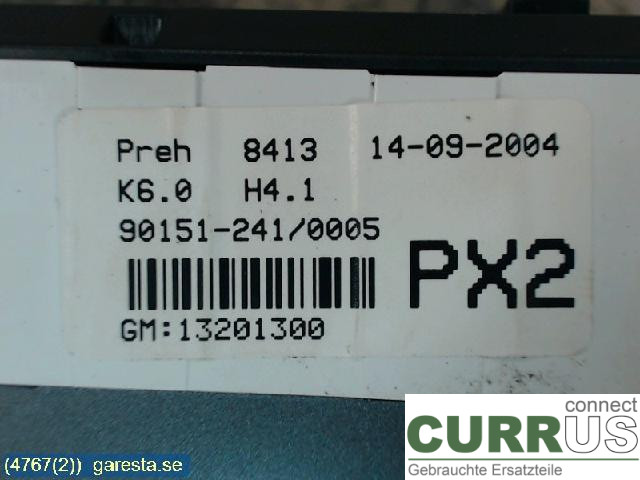 OPEL ASTRA  H    04-12 Drivaksel - foran 13201300 1.6i 77KW Z16XE