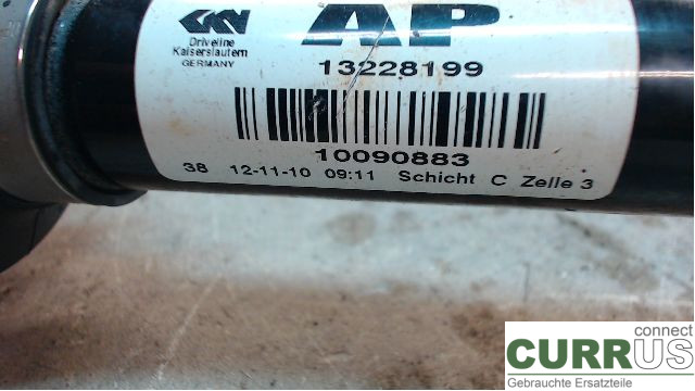 OPEL INSIGNIA  09-16 Front axle assembly (4WD)  A20DTH 2,0CDTI