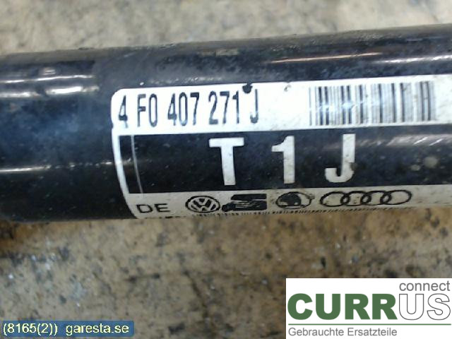 AUDI ALLROAD 06-11 Front axle assembly (4WD) 4F0407271J 3,0TDI 171KW AS