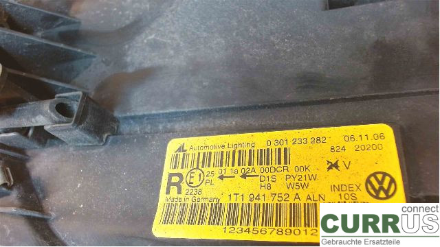 VW TOURAN 03-10 Manuelles 5-Gang-Getriebe  BMY 1,4tsi