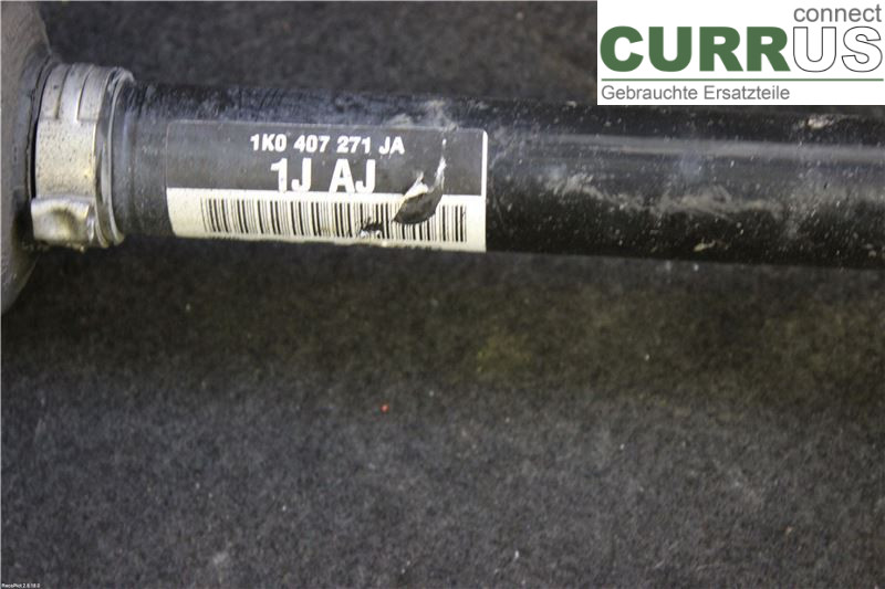 VW GOLF PLUS/CROSS GOLF 04-14 Forakselsamling - 4WD 1K0407761MX CAXA