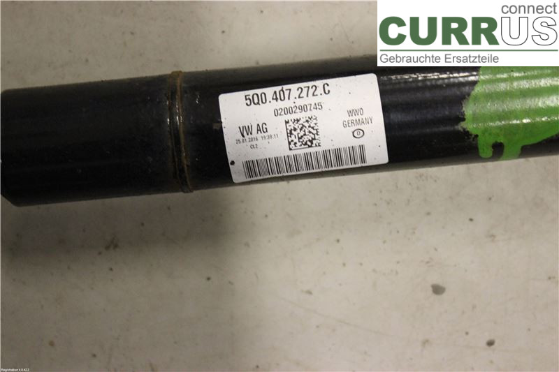 VW GOLF / E-GOLF VII   13-20 Pièces de transmission 5Q0 407 762 DX M15A