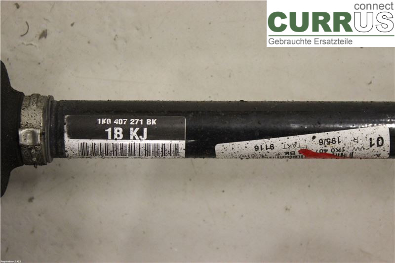 VW GOLF / E-GOLF VII   13-20 Front axle assembly (4WD) 1K0 407 451 LX CYVB