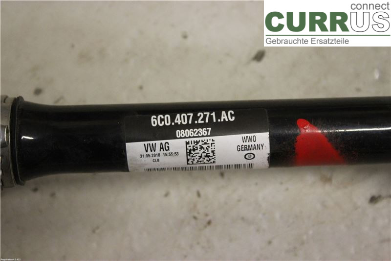 AUDI A1 19- Front axle assembly (4WD) 6C0 407 451 BX DLAA