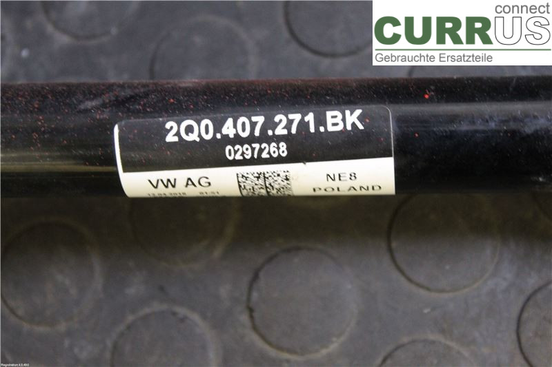 VW POLO VI 18- Front axle assembly (4WD) 2Q0 407 271 BL 