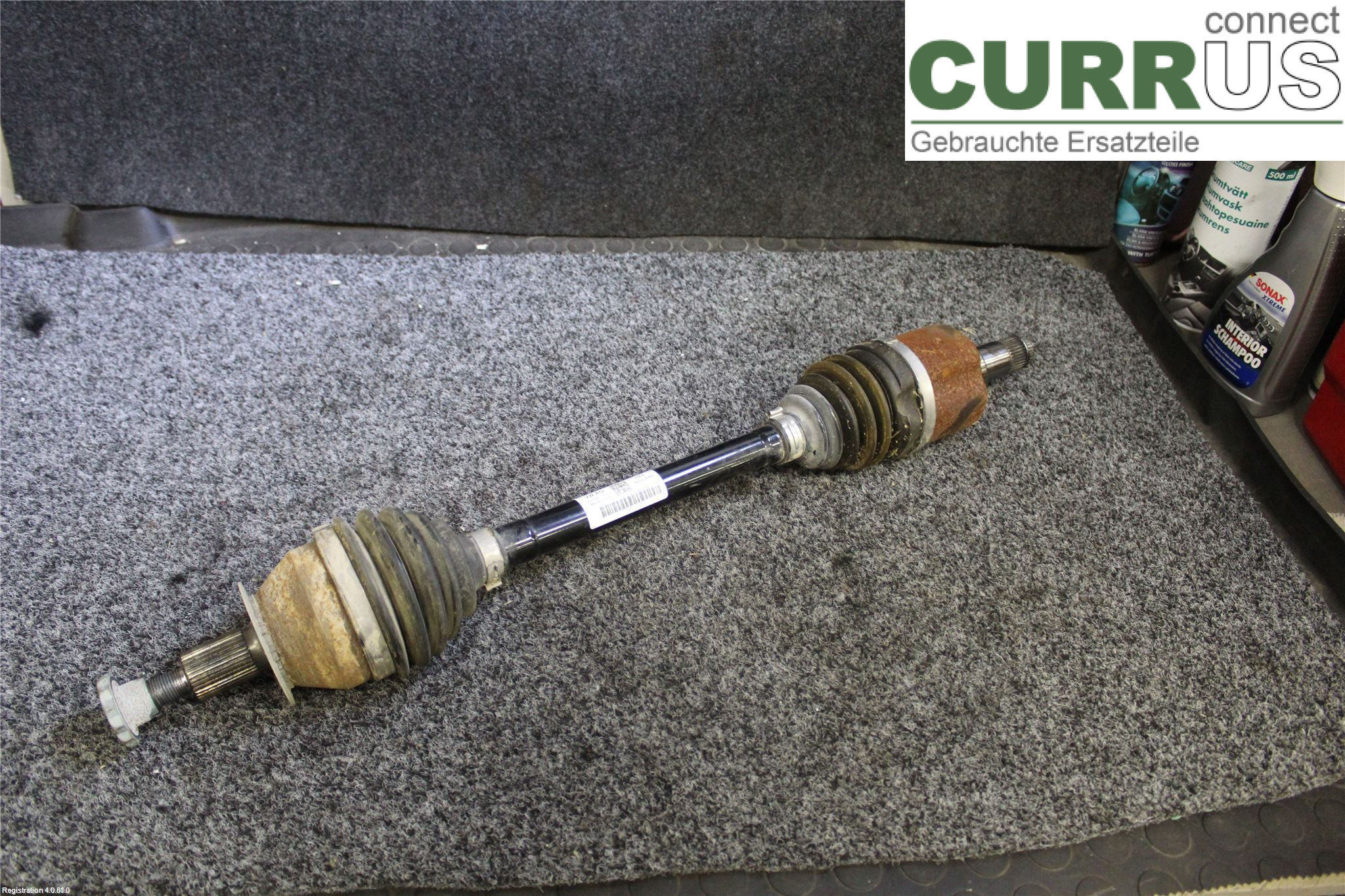 VW POLO VI 18- Front axle assembly (4WD) 2Q0 407 271 BL 