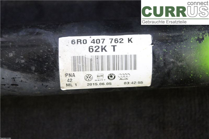 VW POLO       10-17 Transmission parts   6R0 407 762 KX	 CJZC