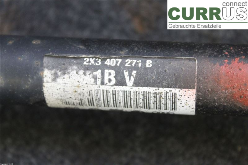 VW CADDY  11-15 Front axle assembly (4WD) 2K3 407 271 BX	 CAYD