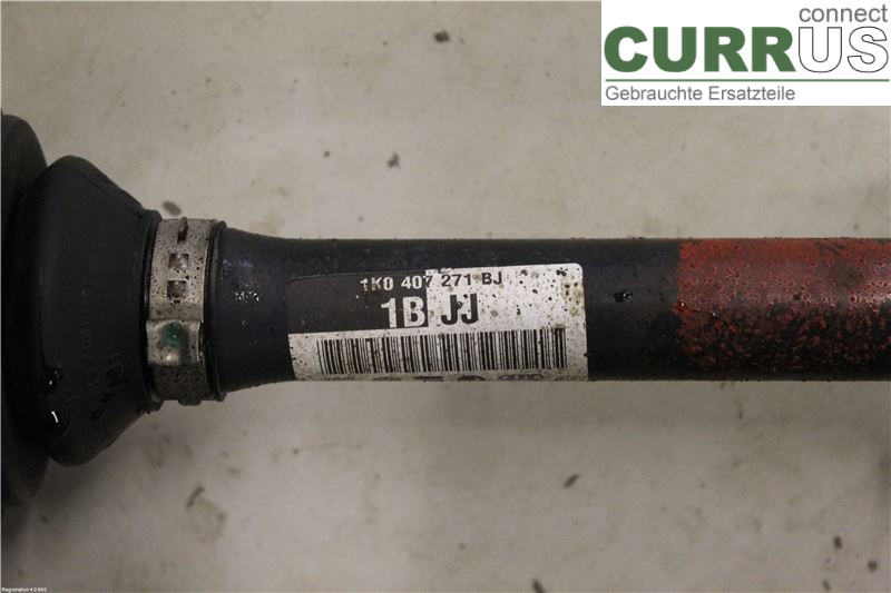 VW PASSAT  11-14 Front axle assembly (4WD) 3C0 407 451 FX CFFB