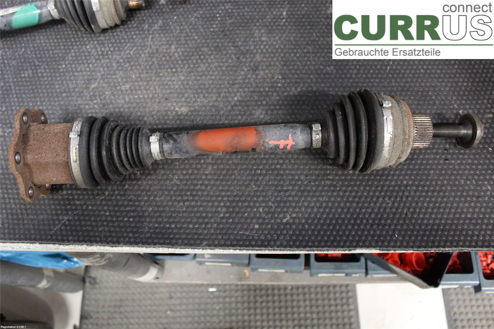 AUDI A5  07-16 Front axle assembly (4WD) 8K0 407 451 FX CDNC