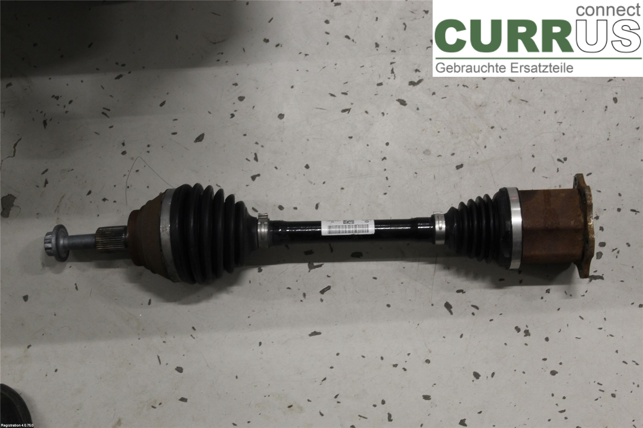 VW GOLF/E-GOLF VIII  20- Front axle assembly (4WD)   5Q0 407 763 CX DLAA