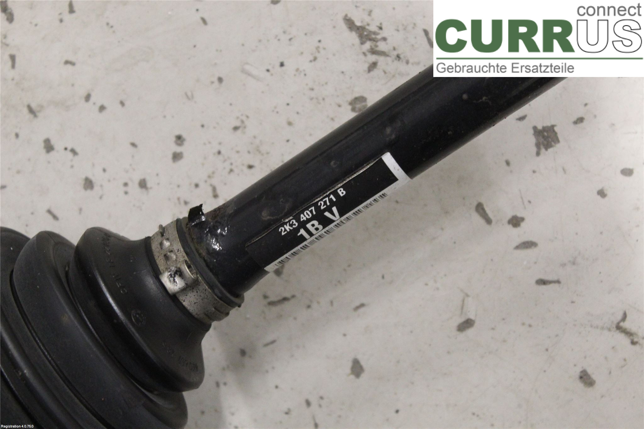 VW CADDY  11-15 Front axle assembly (4WD)   2K3 407 271 BX CAYD