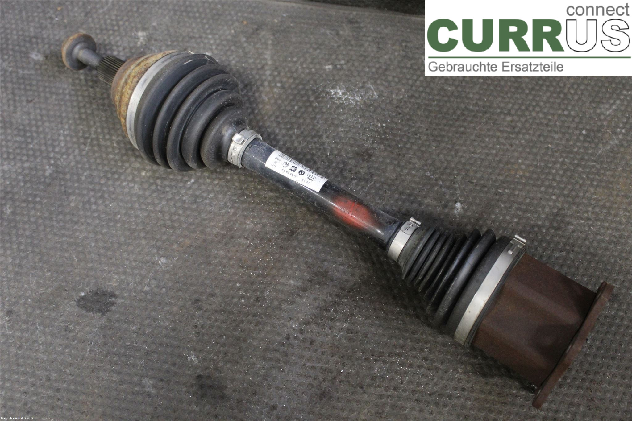 SKODA SUPERB 16-24 Front axle assembly (4WD) 3Q0 407 761 MX DFCA