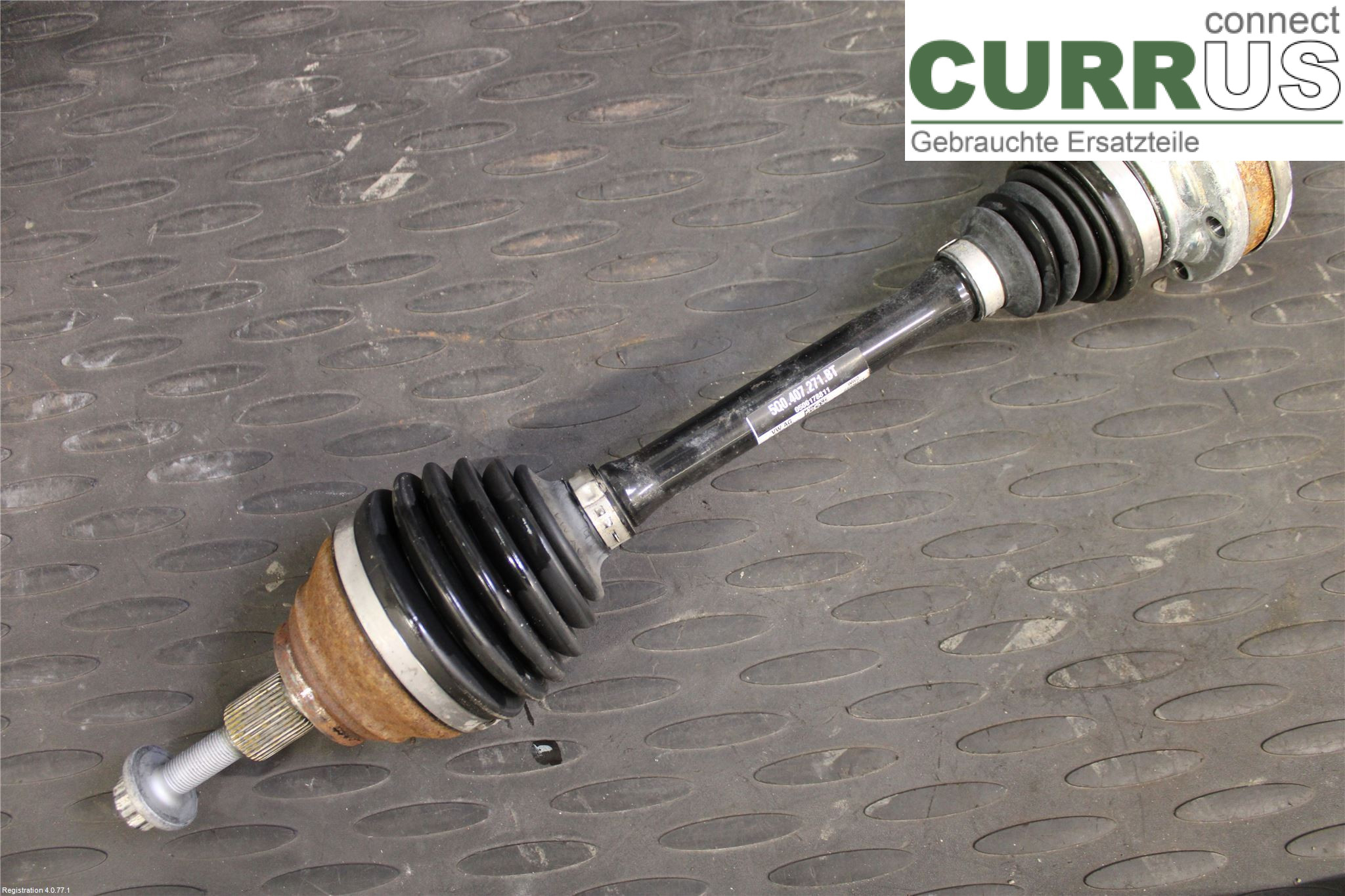 VW T-ROC 18- Front axle assembly (4WD) 5Q0 407 761 EX DPCA
