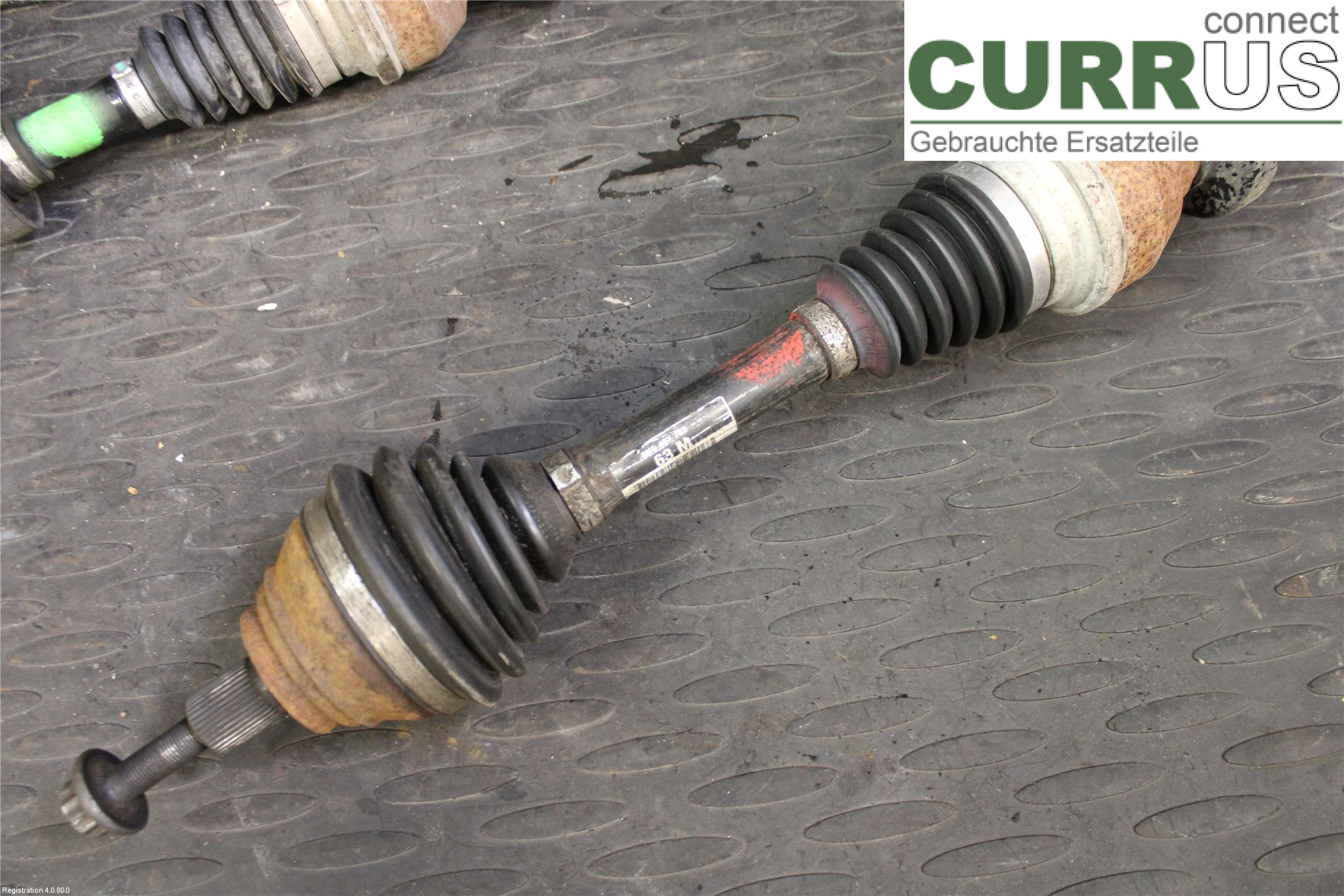 VW TIGUAN 07-16 Front axle assembly (4WD) 5N0 407 763  X CAVA