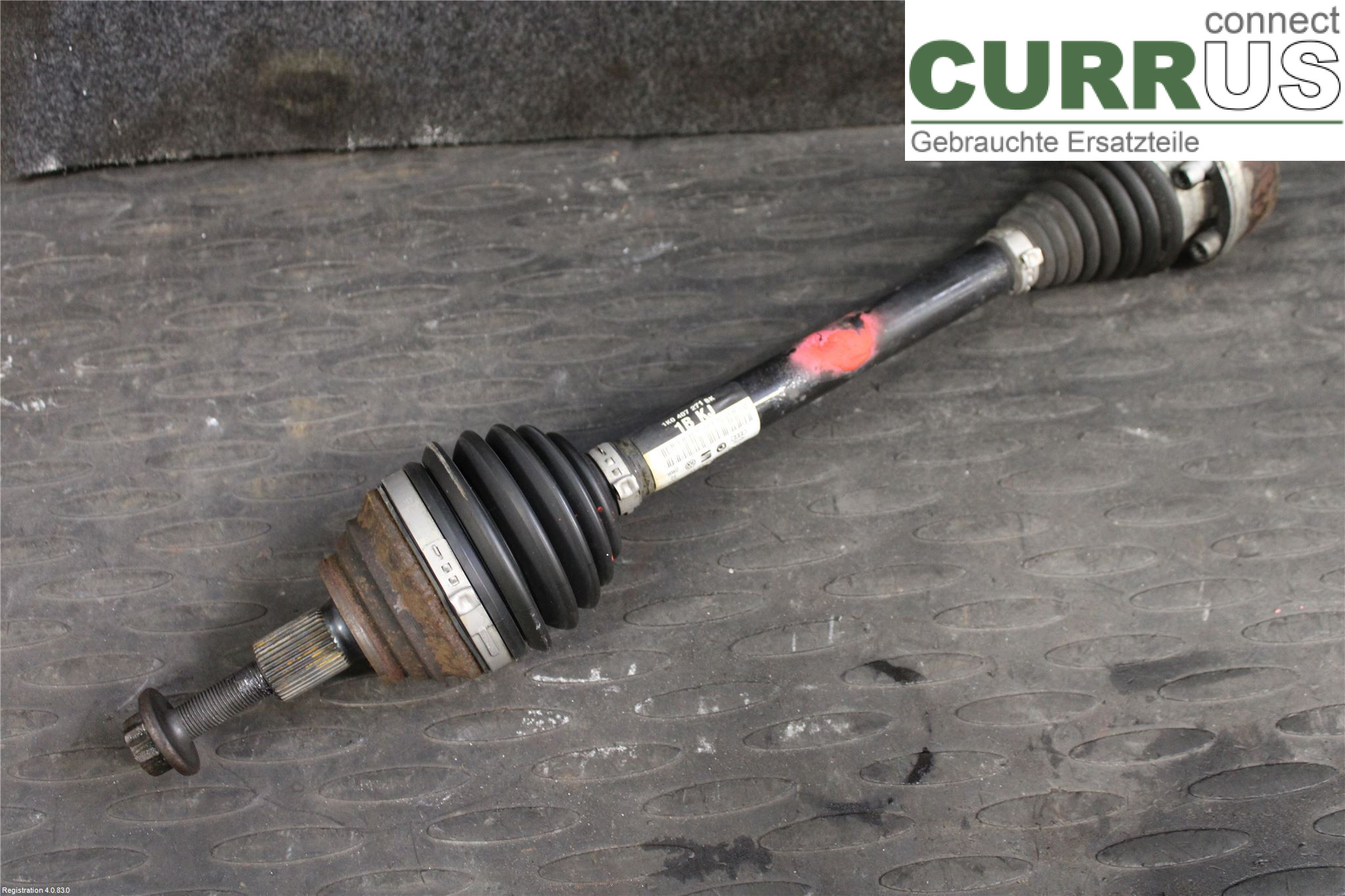 VW GOLF / E-GOLF VII 13-20 Front axle assembly (4WD) 1K0 407 451 GX CJZA