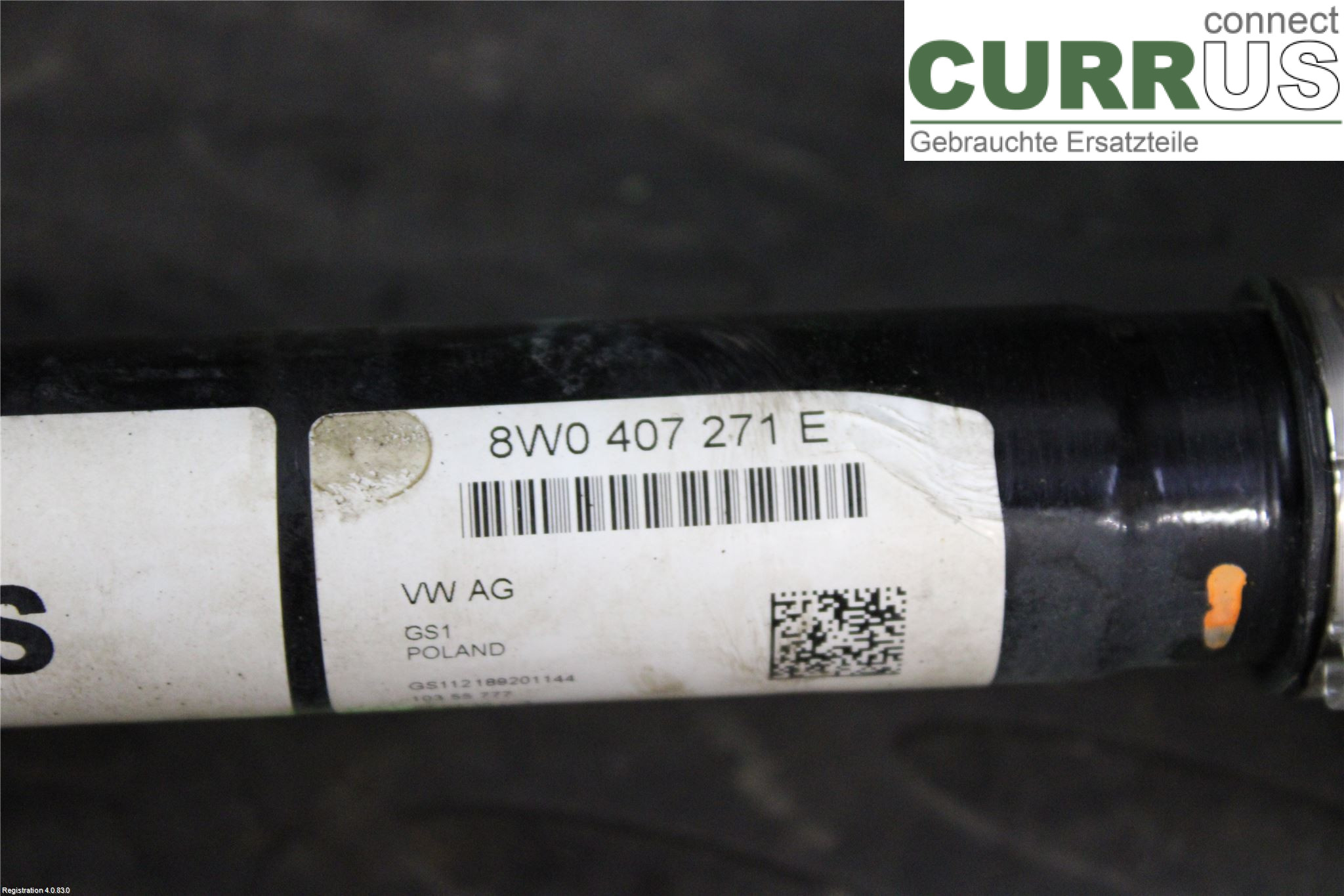 AUDI A5  17- Transmission parts   8W0 407 271 E  DKNA