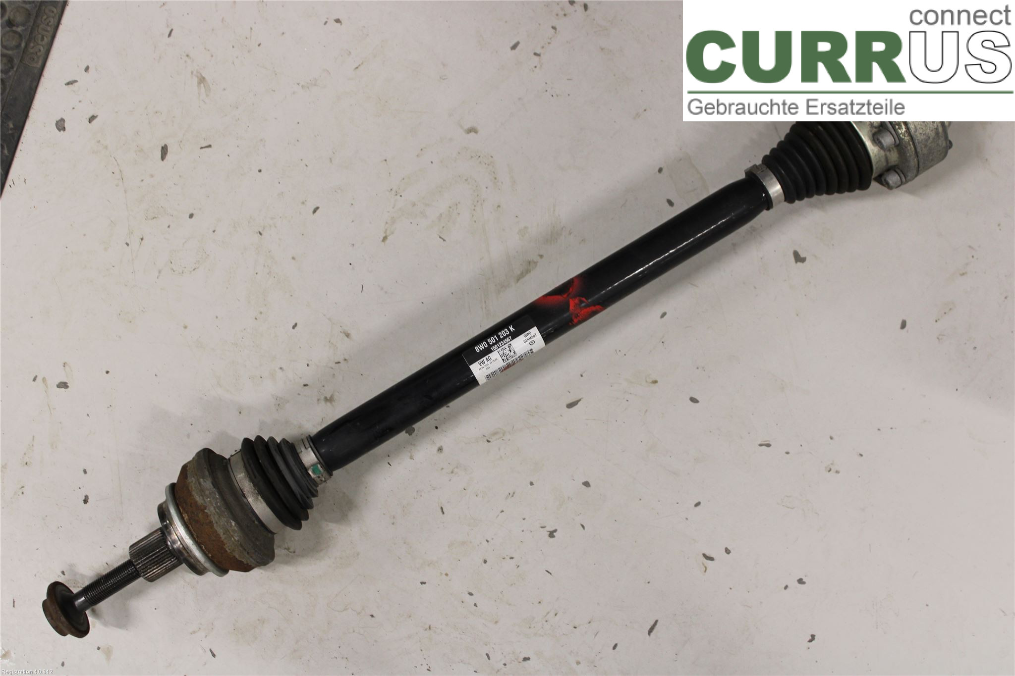 AUDI A5  17- Front axle assembly (4WD)   8W0 501 203 K  DKNA