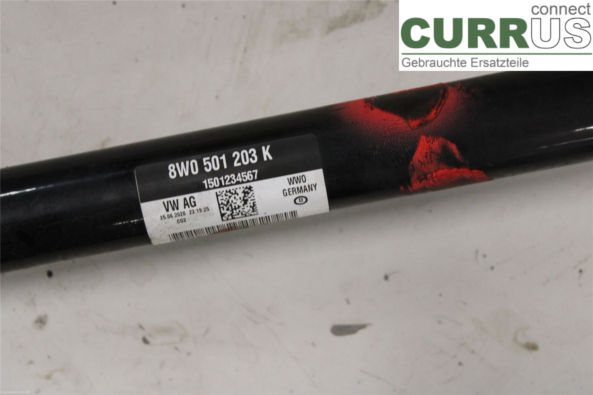 AUDI A5  17- Front axle assembly (4WD)   8W0 501 203 K  DKNA