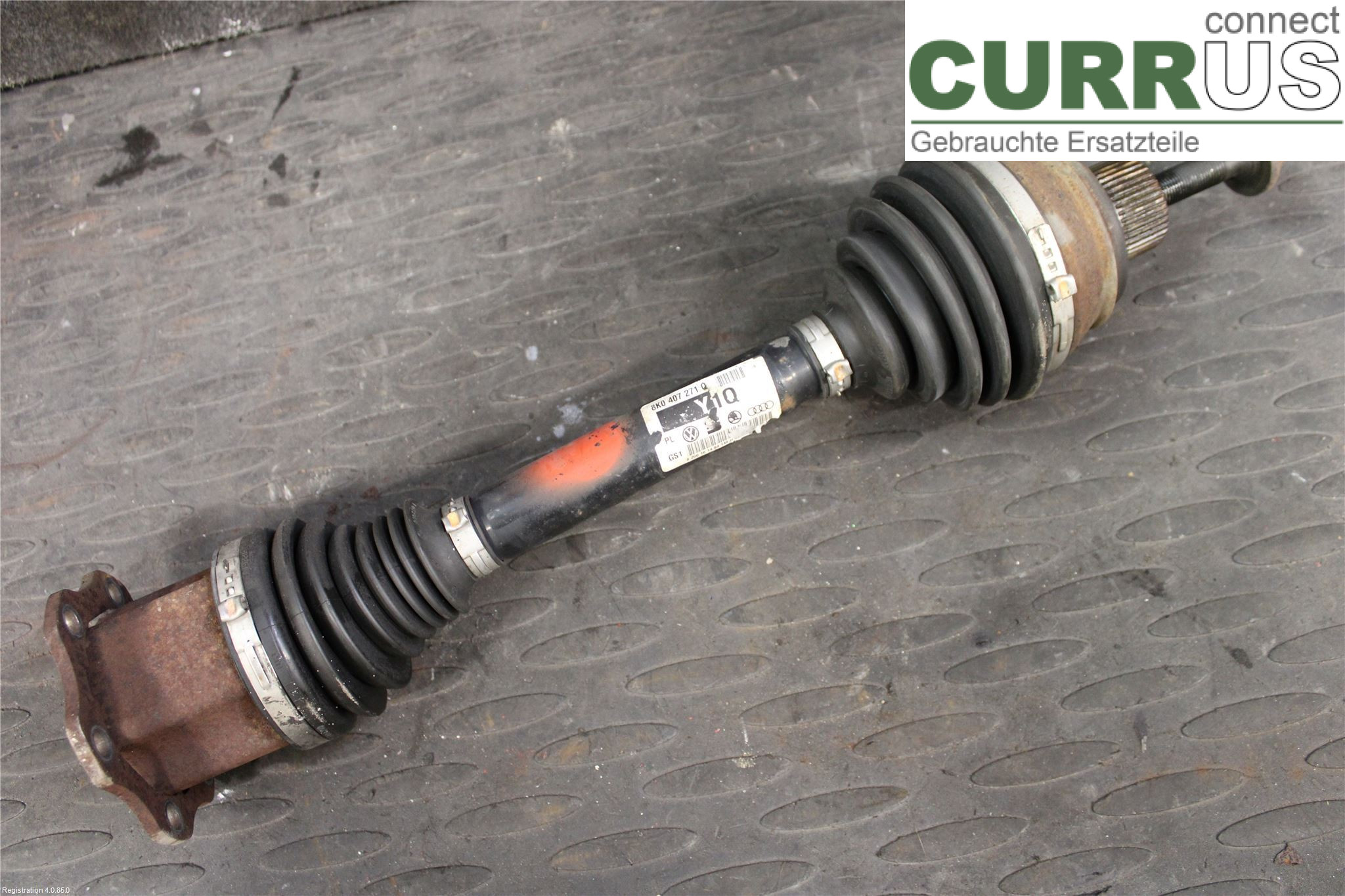 AUDI A4/S4  08-11 Front axle assembly (4WD)  8K0 407 271 AJ CABB
