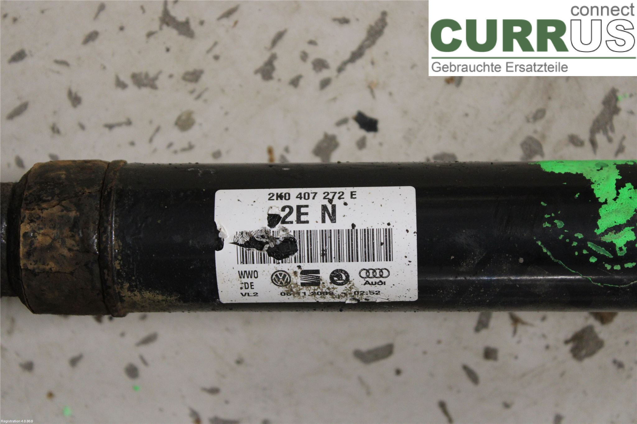 VW CADDY      04-10 Transmissionsdelar   3Q0 407 272 AB BLS